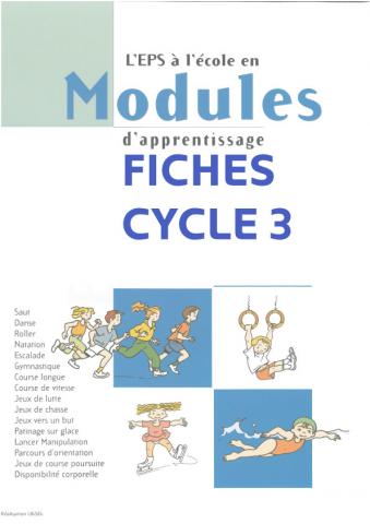 Fiches Cycle 3 - EPS en modules d’apprentissage