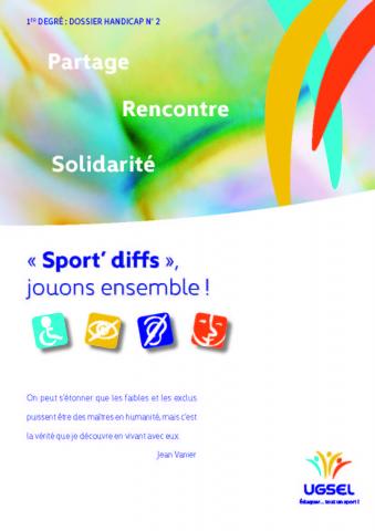 « Sport’diffs », jouons ensemble !